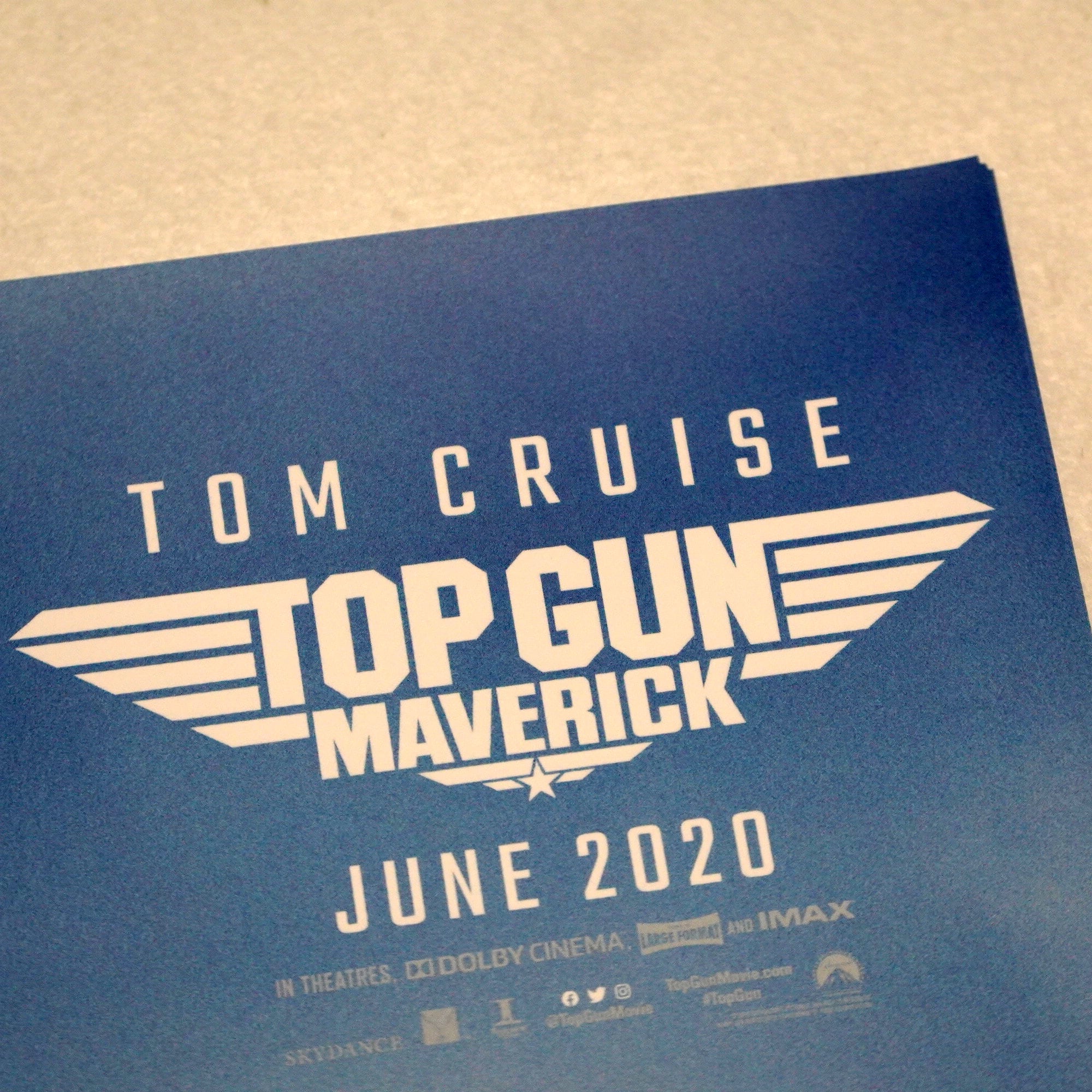 トップガン マーヴェリック 60×90㎝サイズ版 ポスター各種 トム