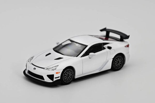ダイキャストチーム 1/64 Lexus LFA (LHD) Nurburgring Edition ホワイト