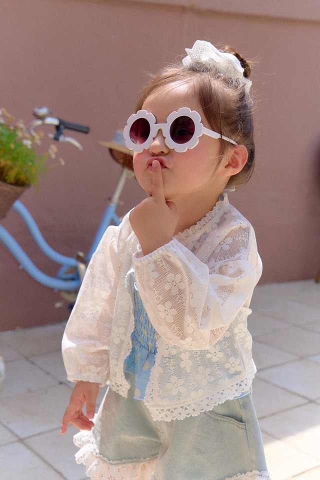 【5/9〆予約】<chouchoushasha>  Lace cardigan