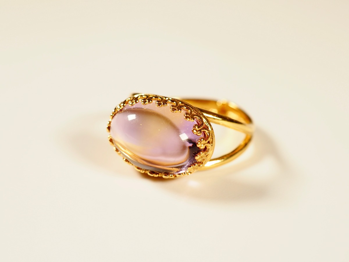 アメトリン】ヴェルメイユリングL | Enajewelry