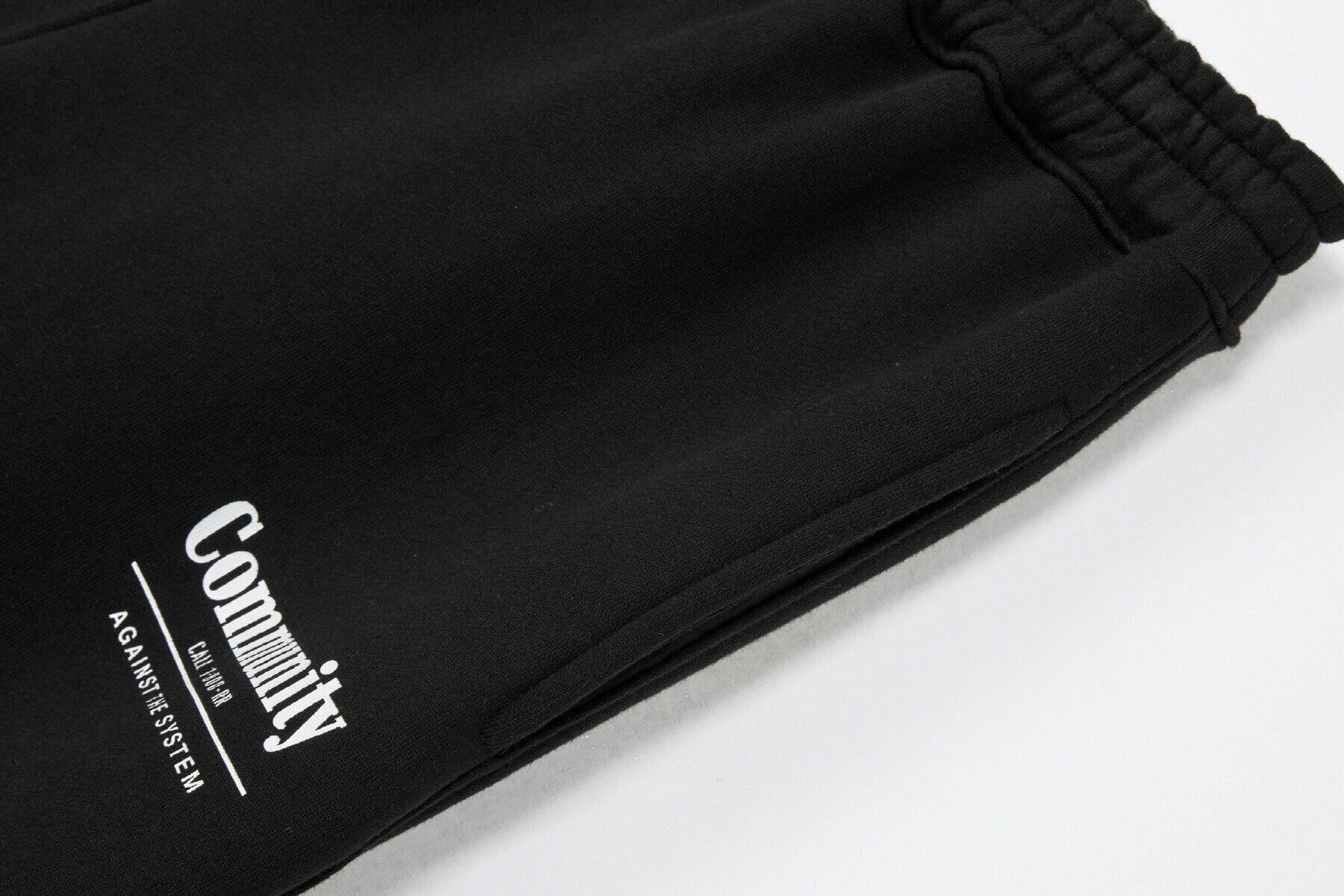 rest & recreation] RR LOGO LOUNGE PANTS - BLACK 正規韓国ブランド