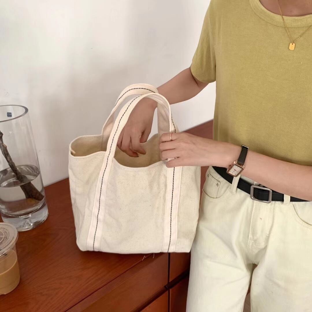 コットン　カジュアルトートバッグ　AS145-1870