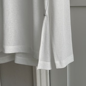 シアーリラクシークルーネックCS/ホワイト