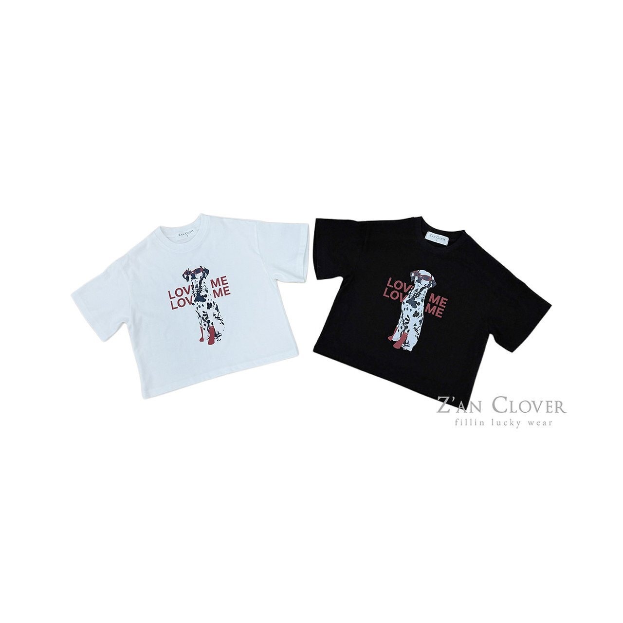 ZAN CLOVER［取寄］love dalmatian tee 26winter