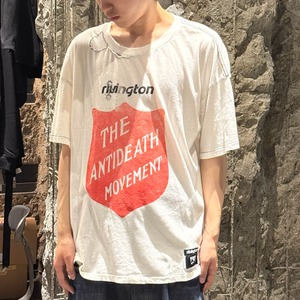 【RRR123(RIVINGTON roi Rebis)】ANTI DEATH TYLER TEE