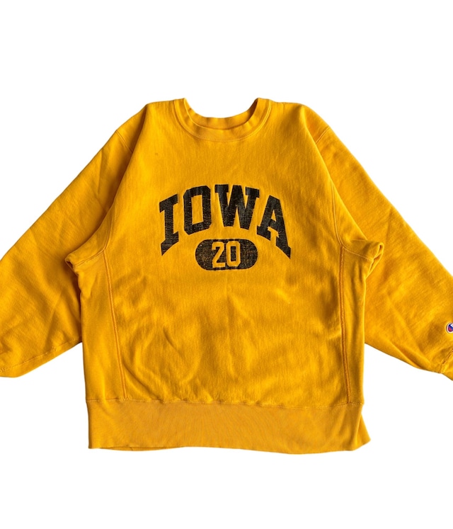 Vintage 80s champion reverse weave sweat shirt -IOWA-