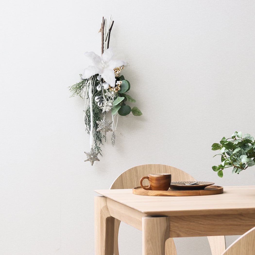 クリスマスナチュラルスワッグ