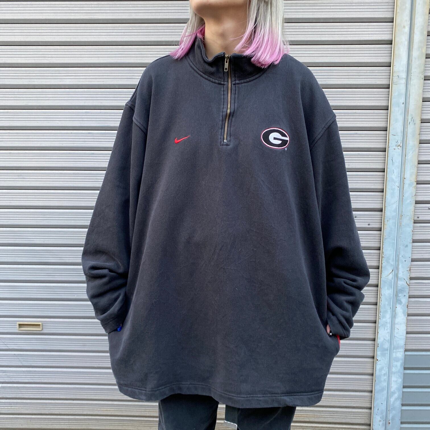 ビッグサイズ 90年代〜00年代 NIKE TEAM ナイキ ハーフジップ