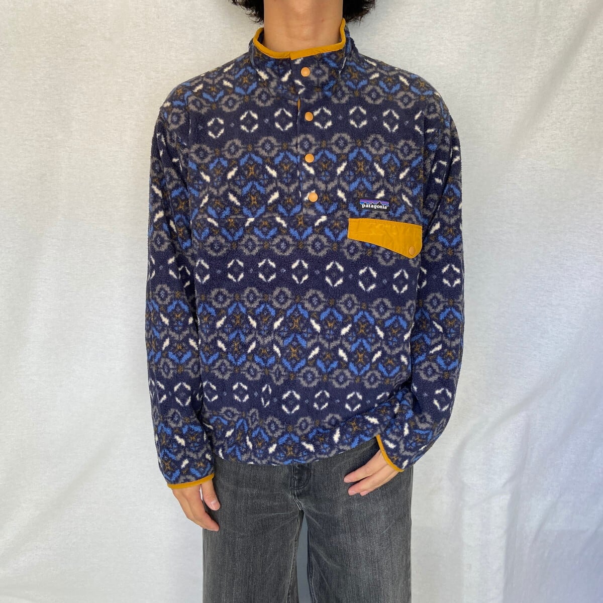 patagonia ナイロンジャケット サイズL usa パタゴニア 古着 中古・古着通販】Patagonia (パタゴニア) パフボールジャケット ブルー