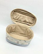 バニティポーチ  アクファクトゥム　ドイツ　アナグマ　どうぶつ｜とりさん工房ーかわいいハンドメイドポーチ