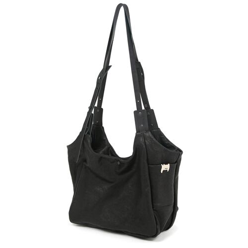 STRUM レザーショルダーバッグ STRUM ストラム Bag バッグ】COLLABORATION with T.A.S/シュリンク