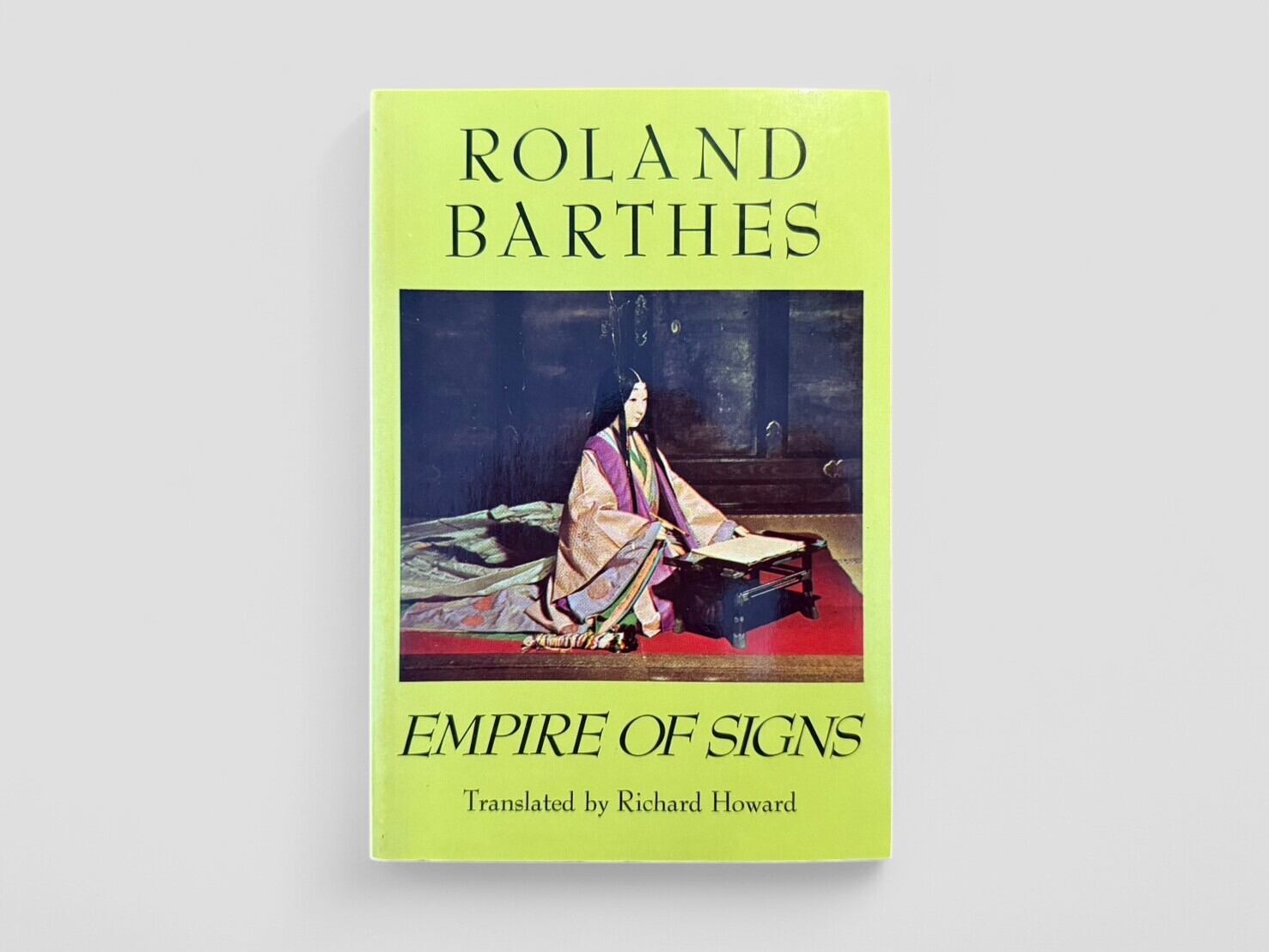 【SJ472】Empire of Signs(1982) / Roland Barthes