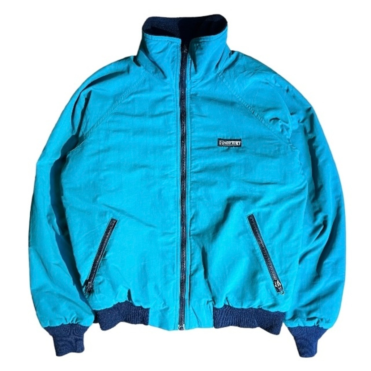 [90s USA製]Lands' END Nylon Jacket M オンライン古着屋83ハチサン