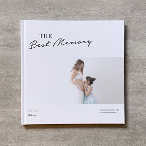 Simple white-MATERNITY_A4スクエア_8ページ/12カット_フォトブック