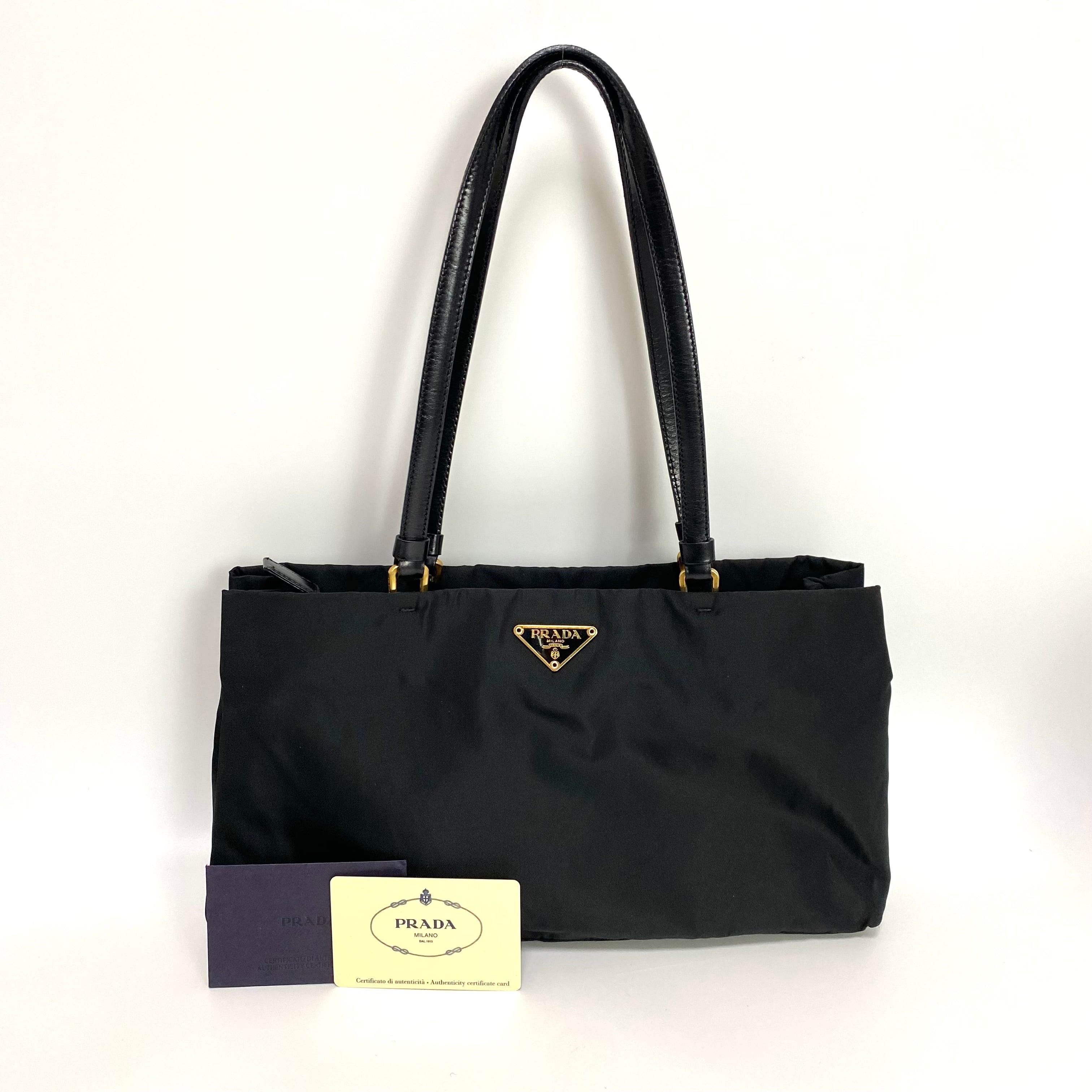 PRADA プラダ テスート トートバッグ ブラック 11216-202309 | rean