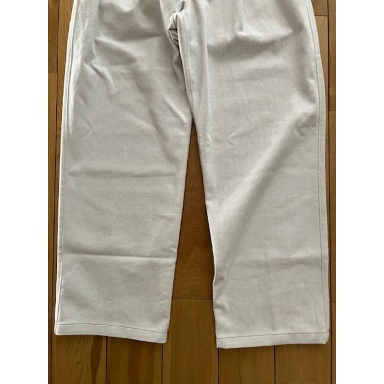 SALE LiSS リス Denim tuck Pants LiS-2510473 （White/Indigo）メンズ 