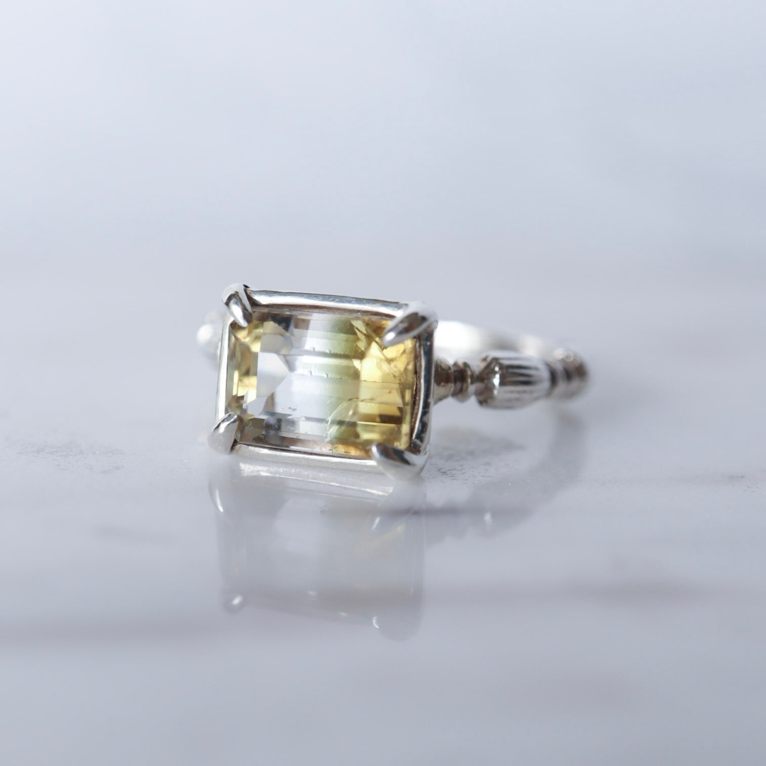 非加熱バイカラークォーツ リング【1点限定】 | DoubleMoon jewelry