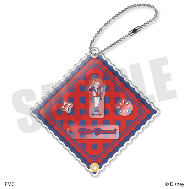 ディズニーツイステッドワンダーランド れとぽぷ シャカシャカアクキー ハーツラビュル寮 Dケイト・ダイヤモンド