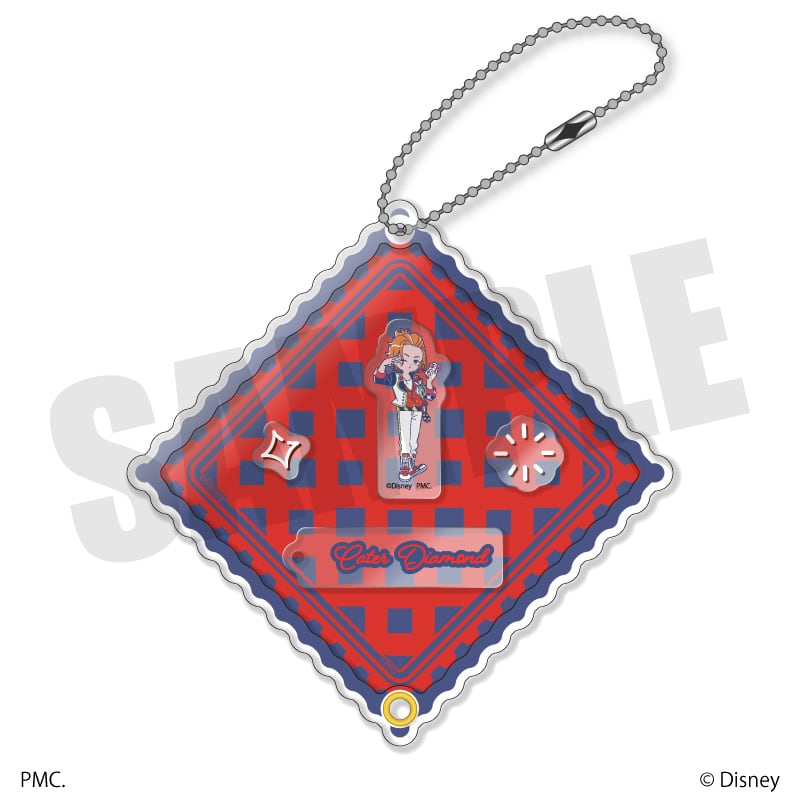 ディズニーツイステッドワンダーランド れとぽぷ シャカシャカアクキー ハーツラビュル寮 Dケイト・ダイヤモンド