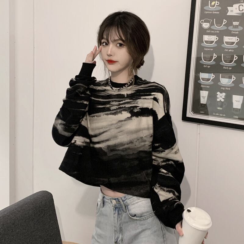 トップス スプリングスタイルレディース ロング ストリート 春物 Tシャツ 試着室37419168068