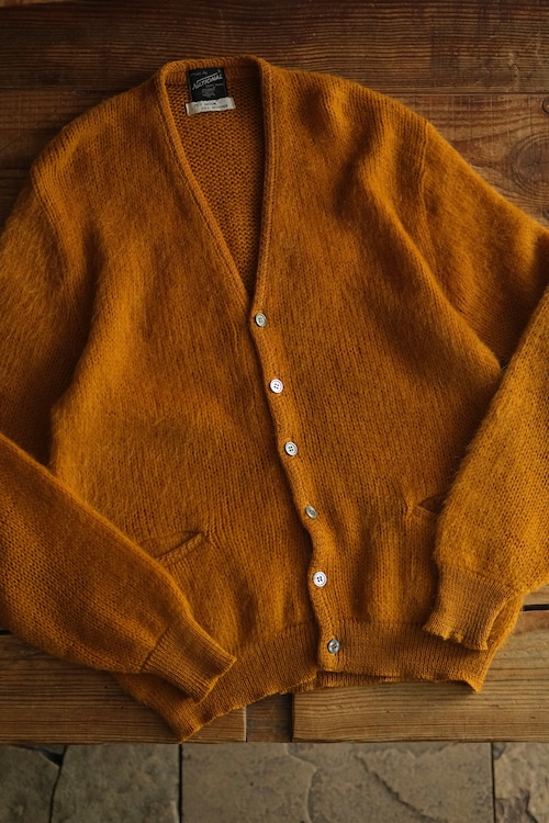 Utah／50's-60's Mohair25% Wool75% cardigan