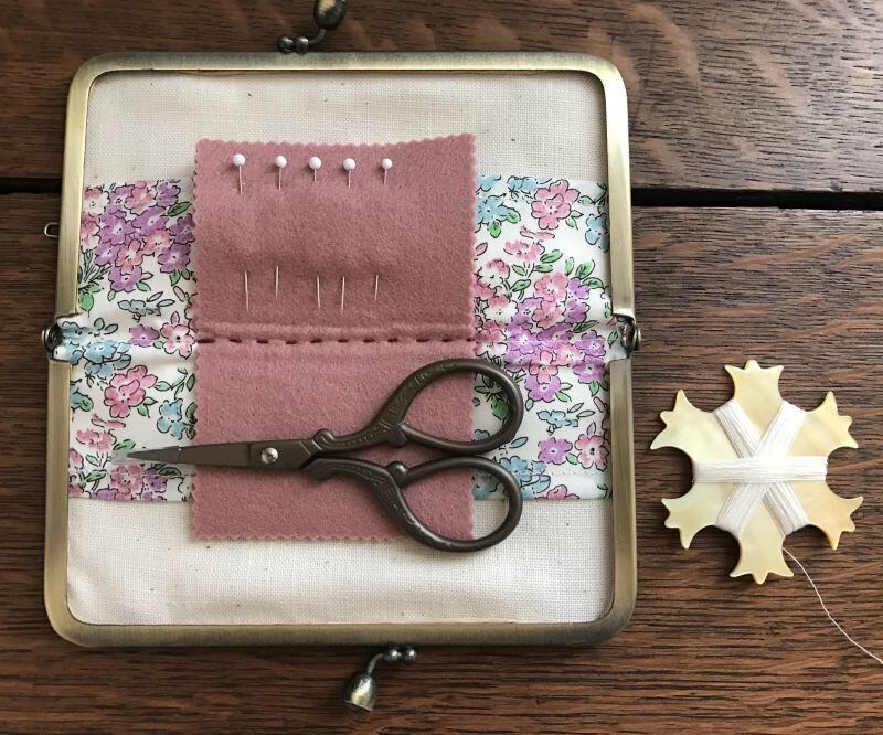 CAHIER刺繍教室　教材キット　「ソーイングセット」