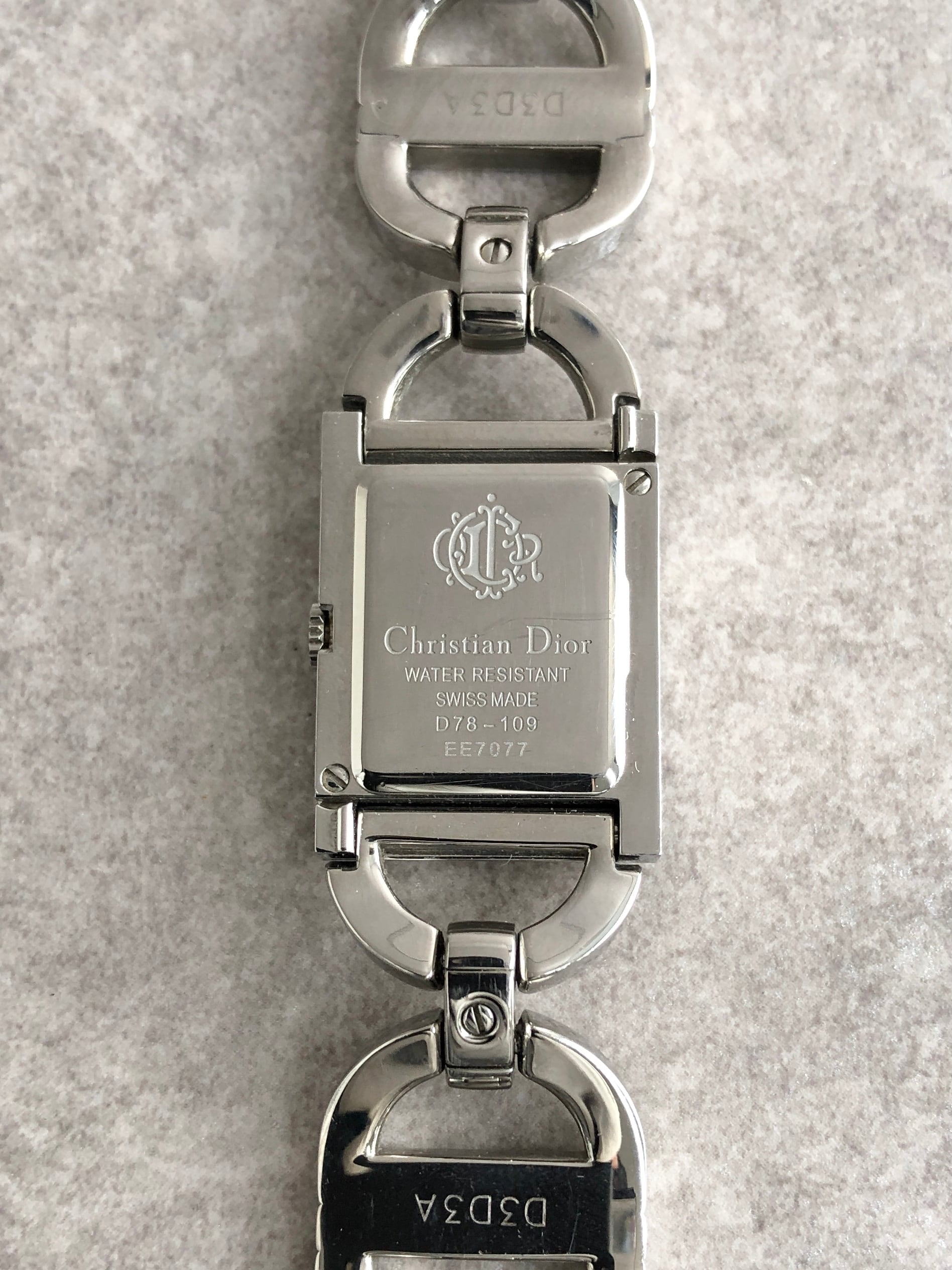 【超希少】DIOR 腕時計 マリス ステンレススチール Christian Dior クリスチャン ディオール マリス 腕時計 シルバー