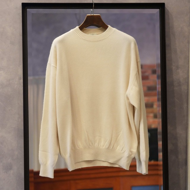 HERILL(へリル)25AW "American deadstock Sweater" -White-