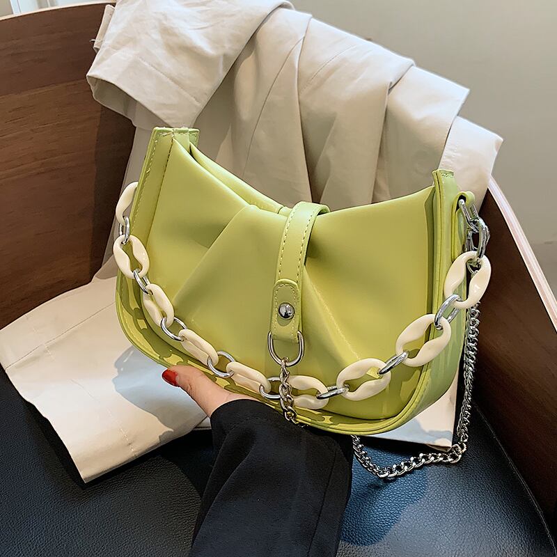 サマーチェーン 夏物 メッセンジャーバッグ 手作りハンドバック43878858021