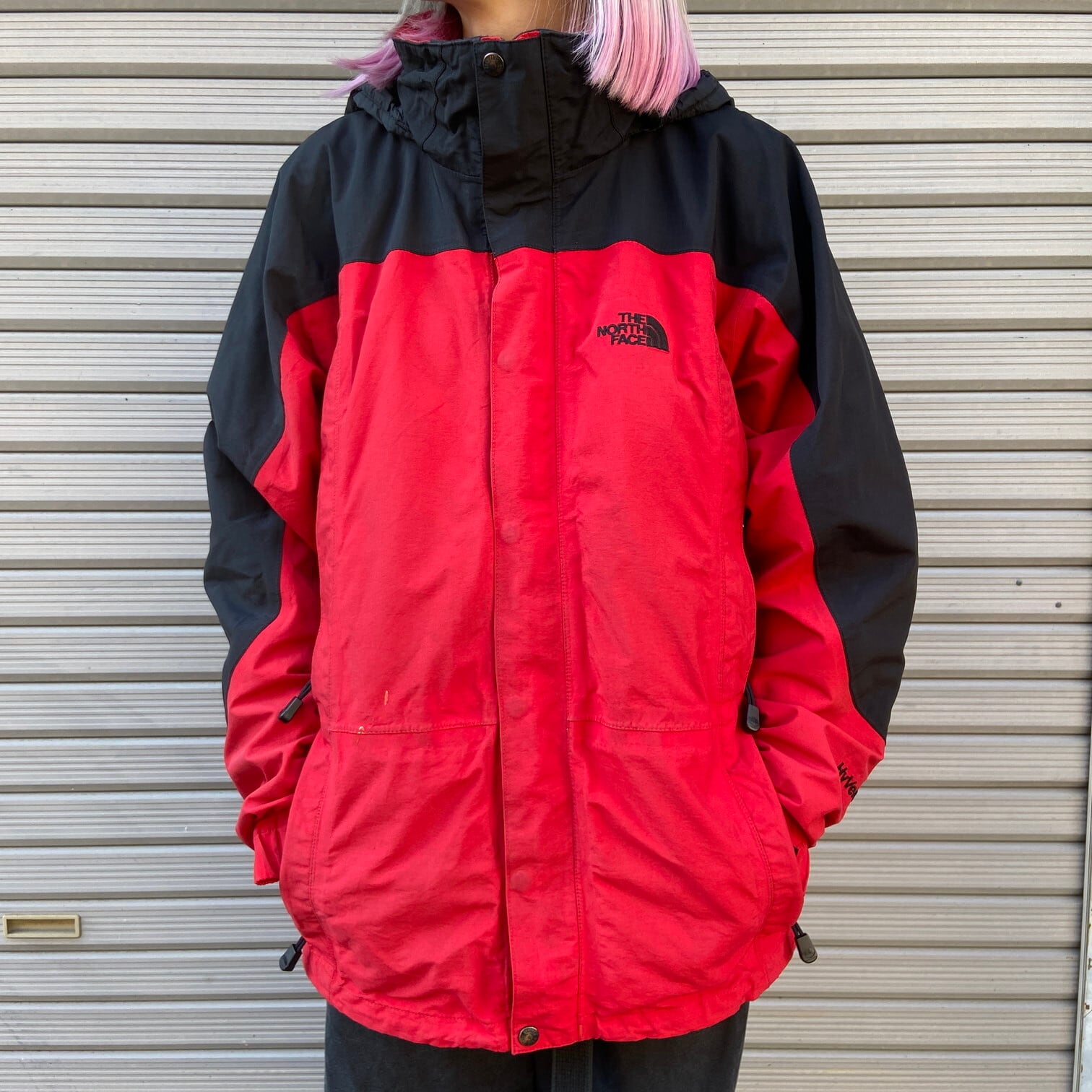 90年代 THE NORTH FACE ザ ノースフェイス HYVENT マウンテンパーカー