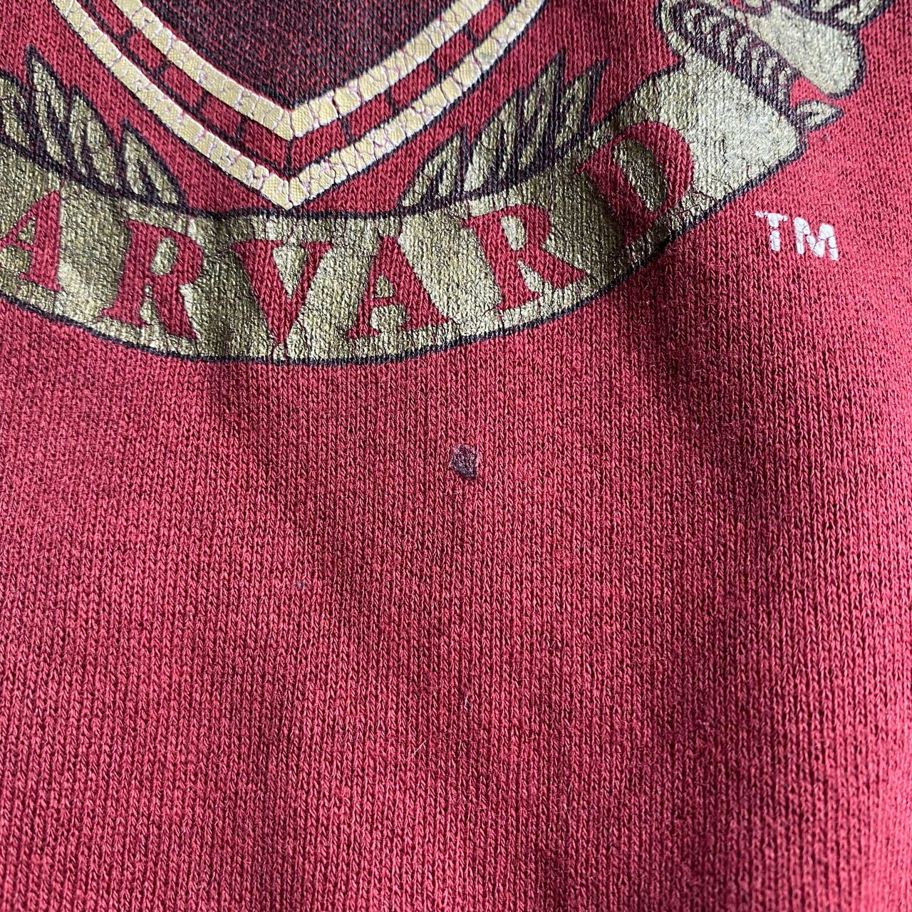 90年代 USA製 HARVARD カレッジプリント スウェットシャツ メンズL 
