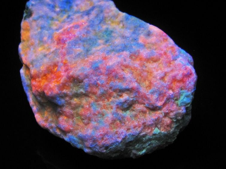 no.0173 ハックマナイトと原石エメラルド　一点物 no.0173 ハックマナイトと原石エメラルド一点物