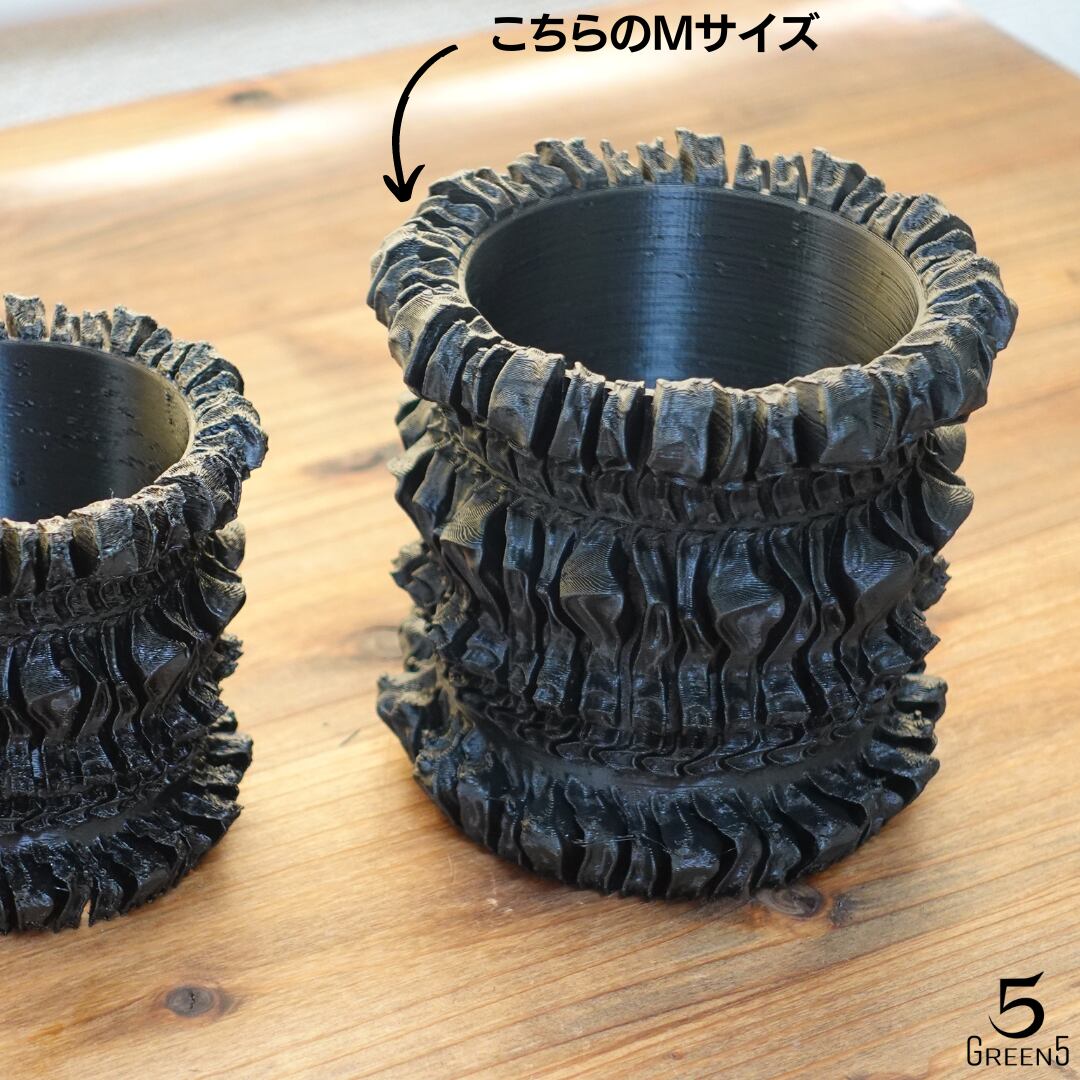 平鉢月面 入道 凪 5号3個セット 3dプリンター鉢 作家鉢 アガ