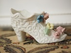 ツタ模様 花飾りのシューズ 画像4