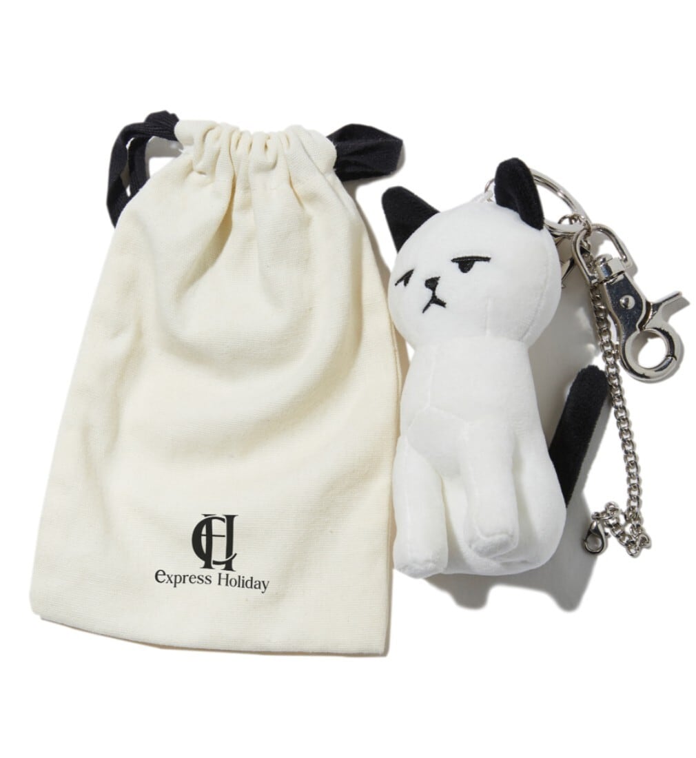 TXT Holiday Gift ヒュニンカイ ☆TXT ヒュニンカイ 着用！！【EXPRESSHOLIDAY】Boring Cat Keyring