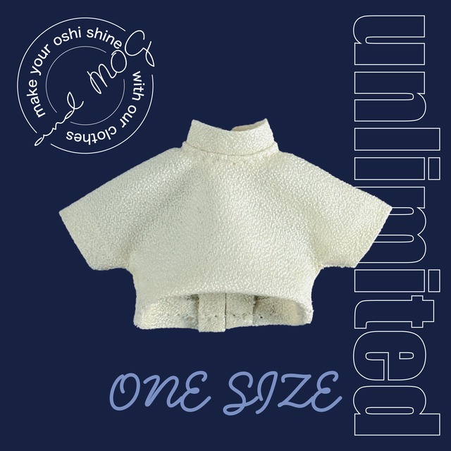 上限なし受注】オビツ11*コンパクトモックネックトップス | and MOG 上限なし受注】オビツ11*コンパクトモックネックトップス | and MOG