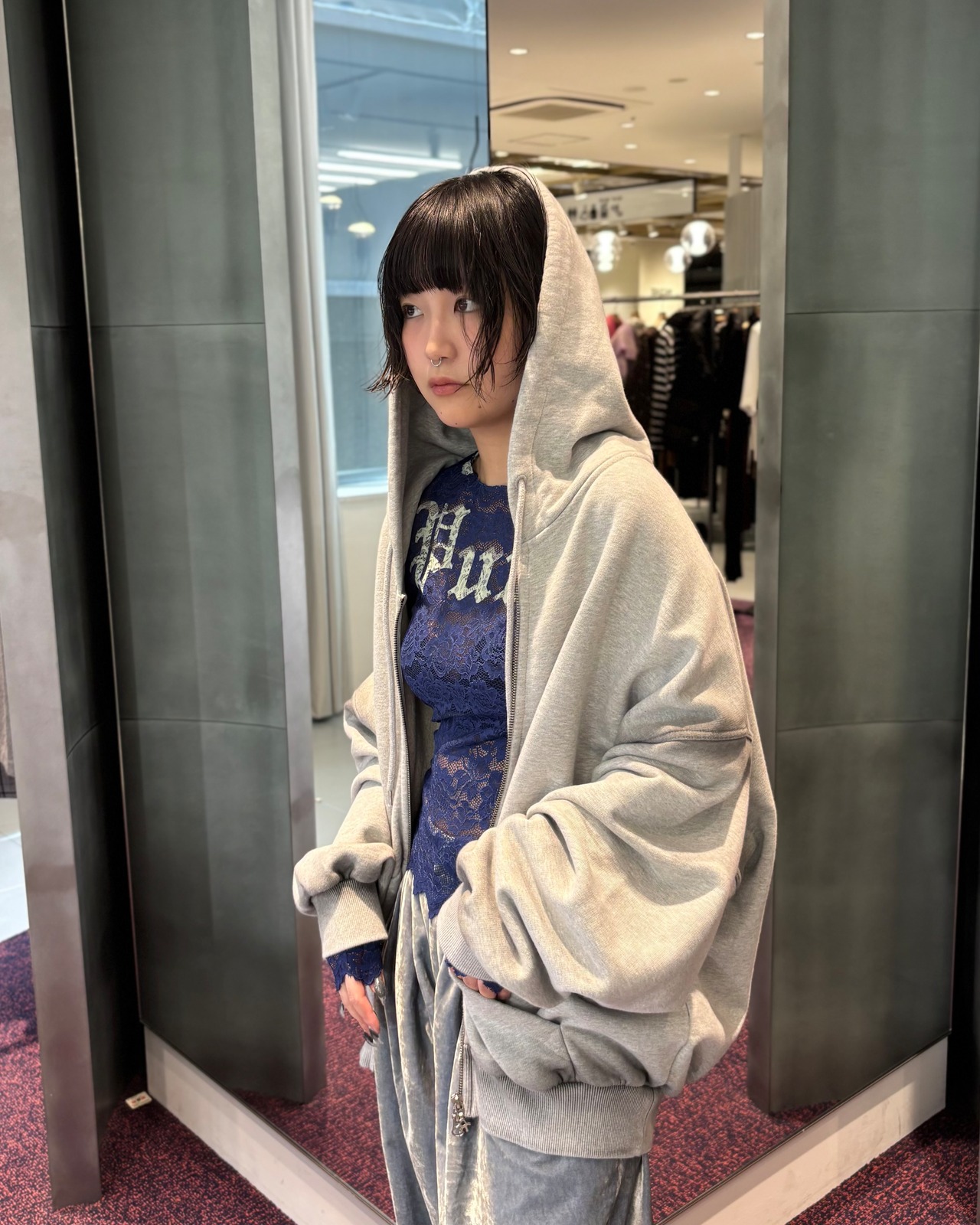 【26AW | WOMEN】AVAVAV アヴァヴァヴ / フーディー / Avavav Logo Zip Hoodie　F26-HOD-1369 - 1