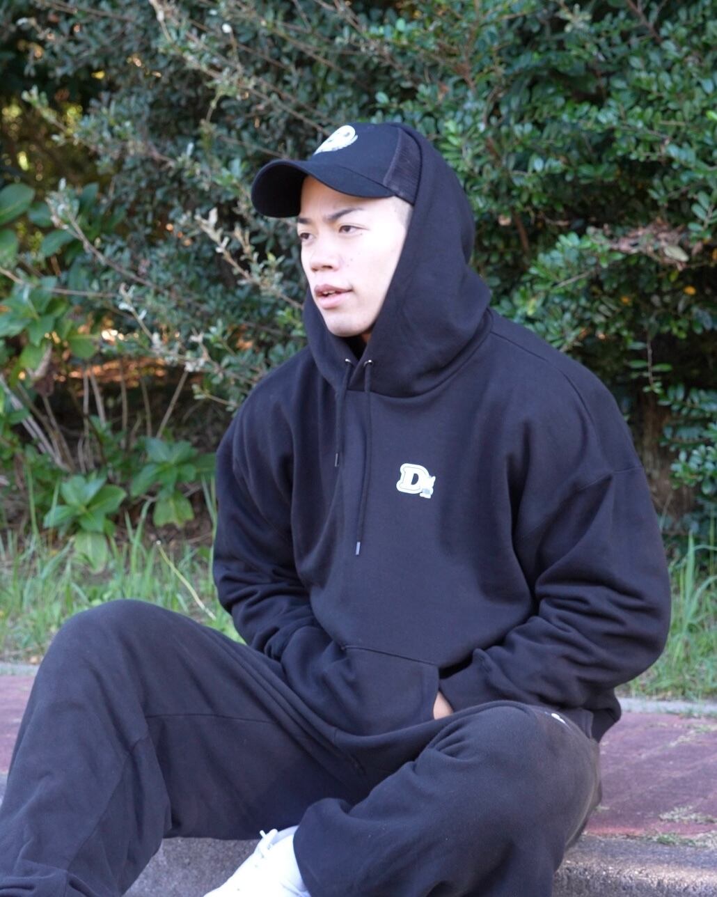 ビッグシルエット フーディー 