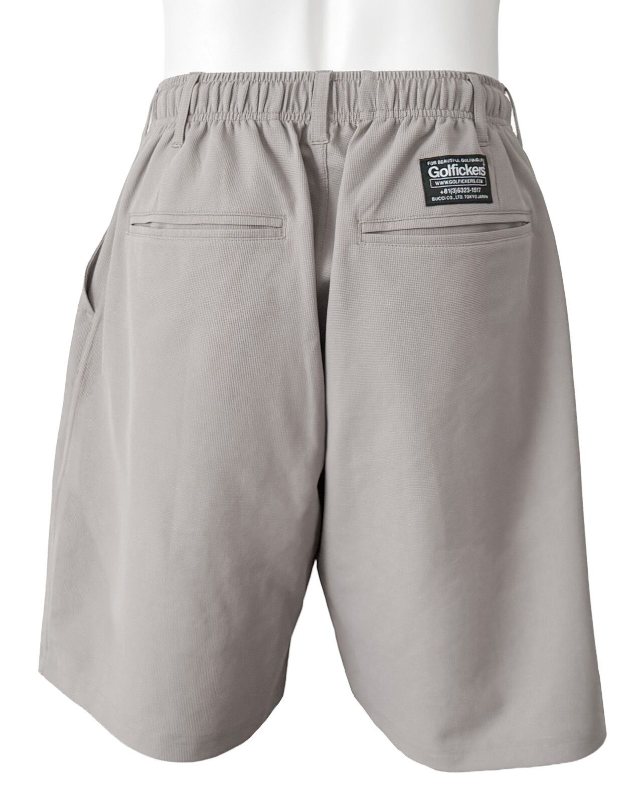 HOLE 674] UVカット & COOL ハーフパンツ -Gray- | Golfickers