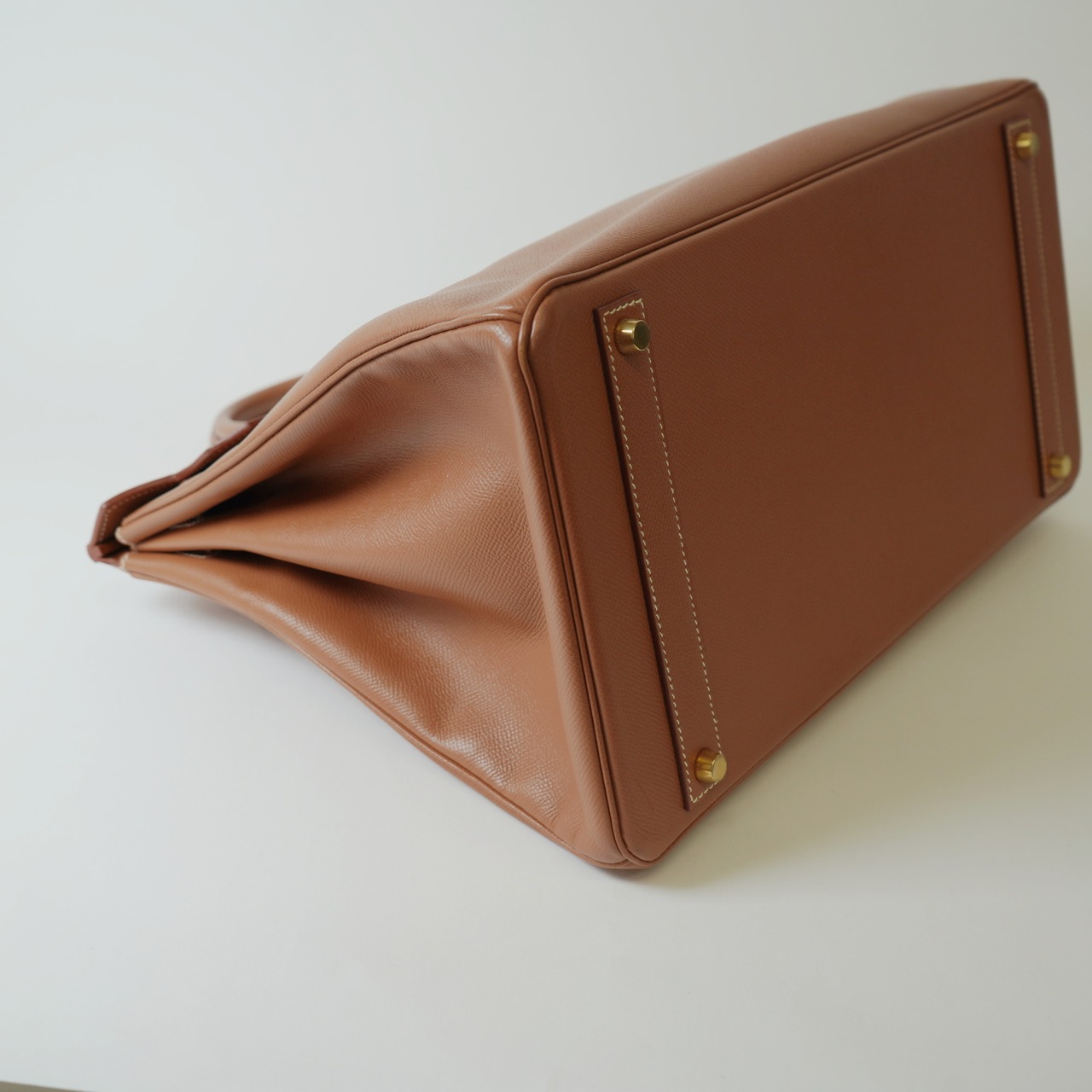 Hermès エルメス バーキン 40 ルトゥルネ クシュベル ゴールド ハンドバッグ ゴールド金具 ▢C：1999年