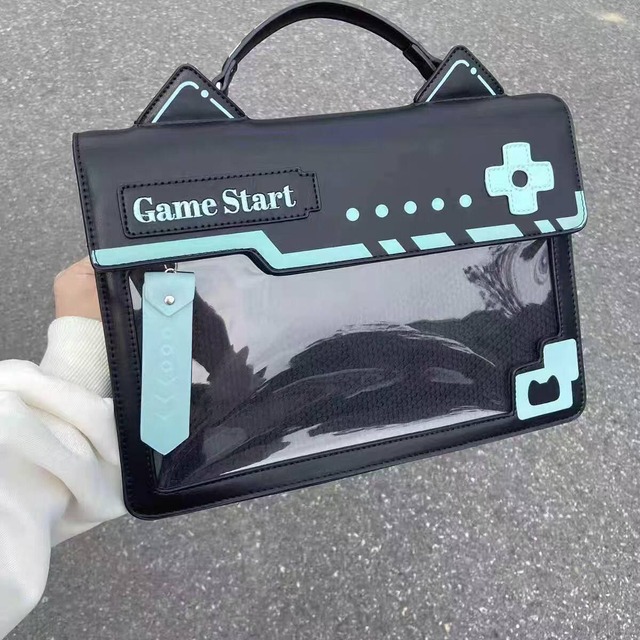 ゲーミングネコミミ推し活ウィンドウバッグ