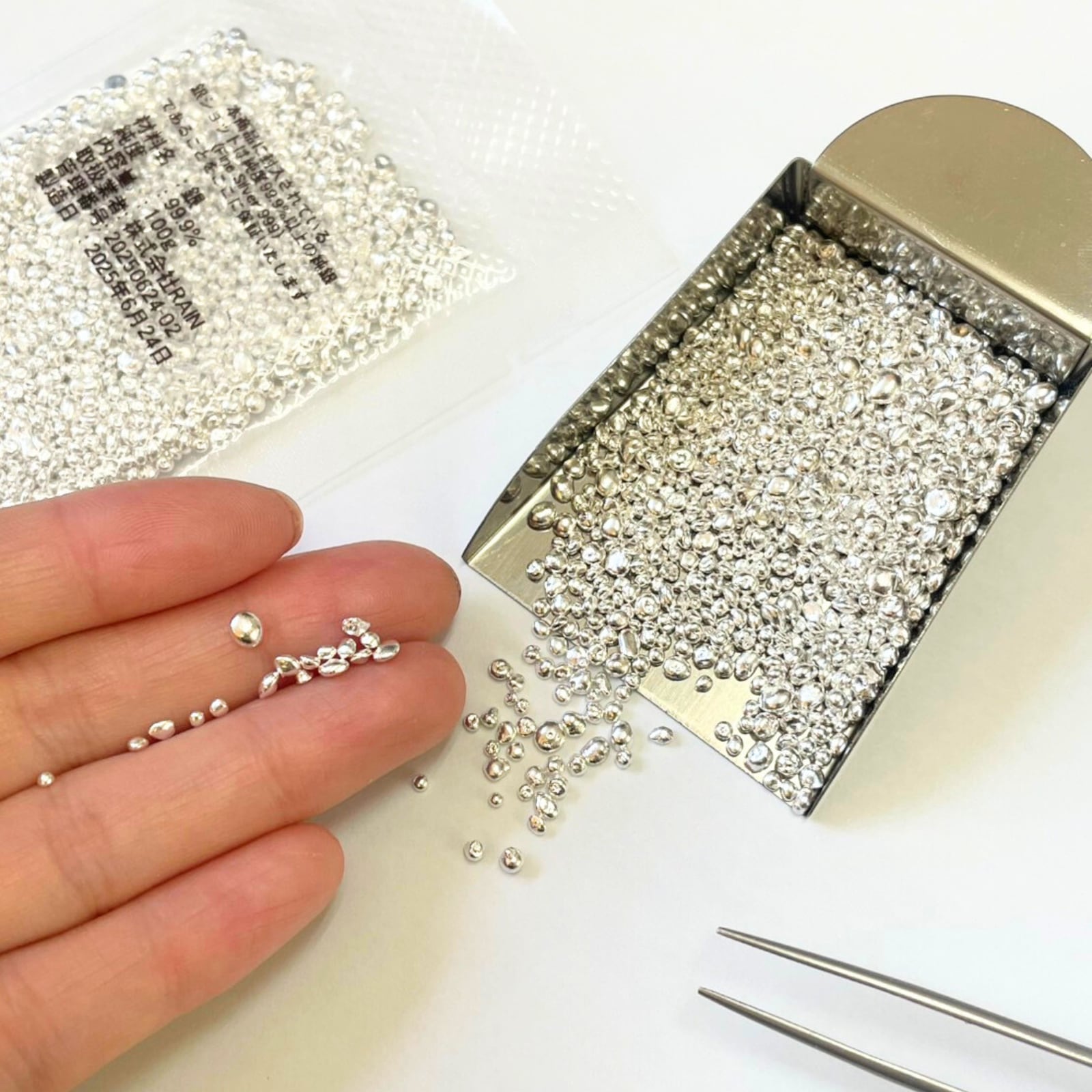 【純銀の粒】GINTARO(銀太郎)─ 純銀ショット100g