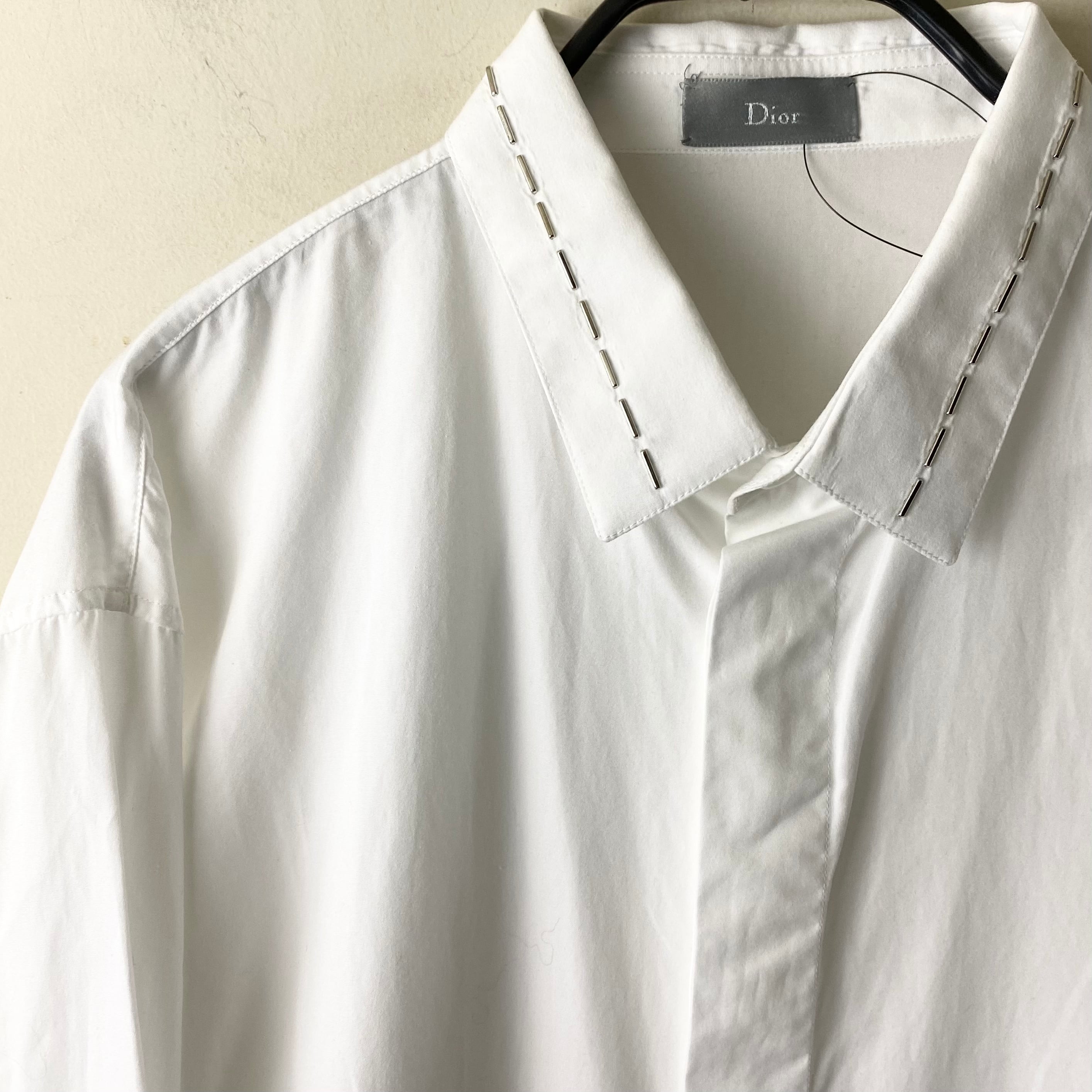 Dior homme シャツ 2017AW DIOR HOMME “stapler shirt” | NOIR ONLINE