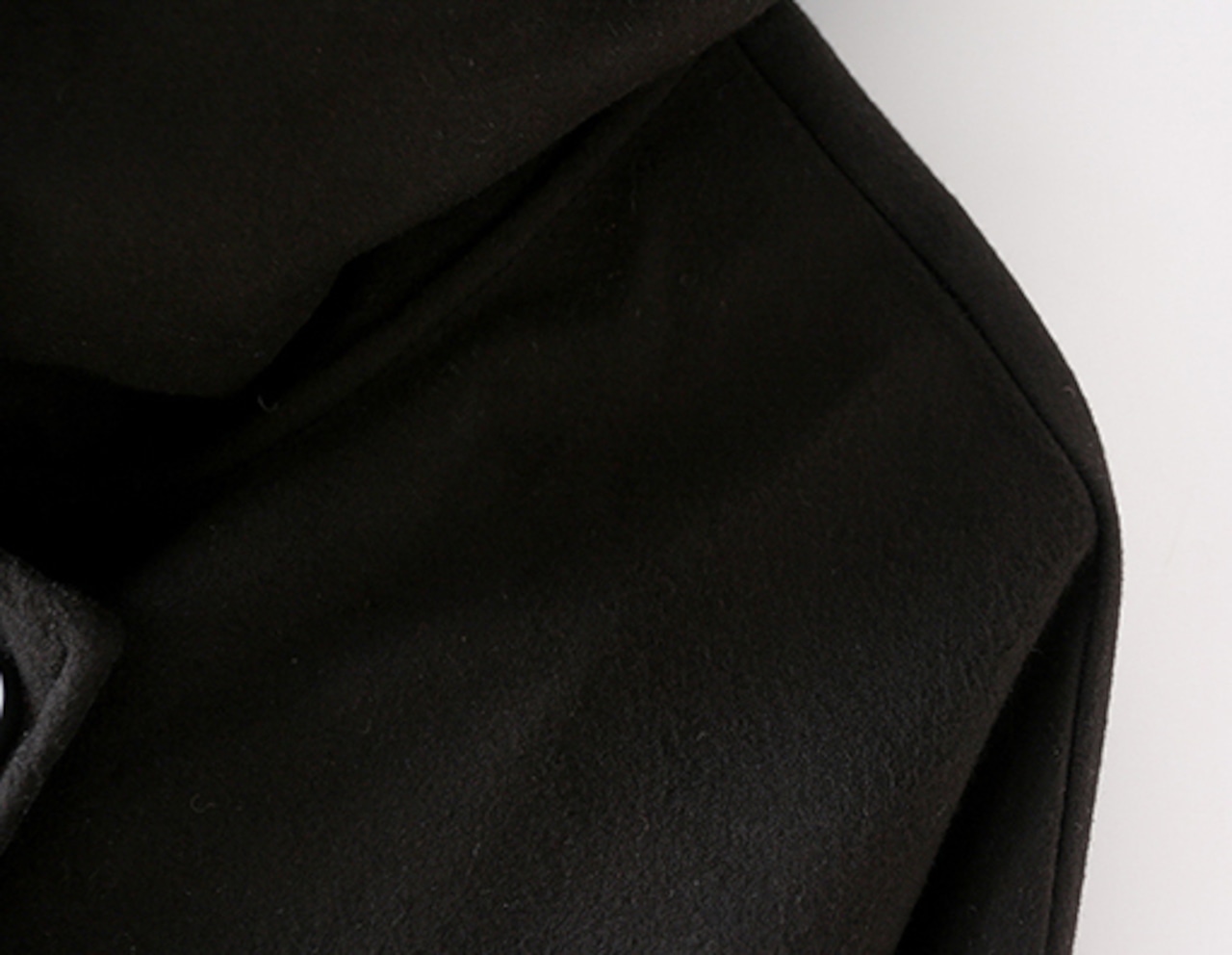 見習い魔導師のフーディーダブルブレスショールコート M22584