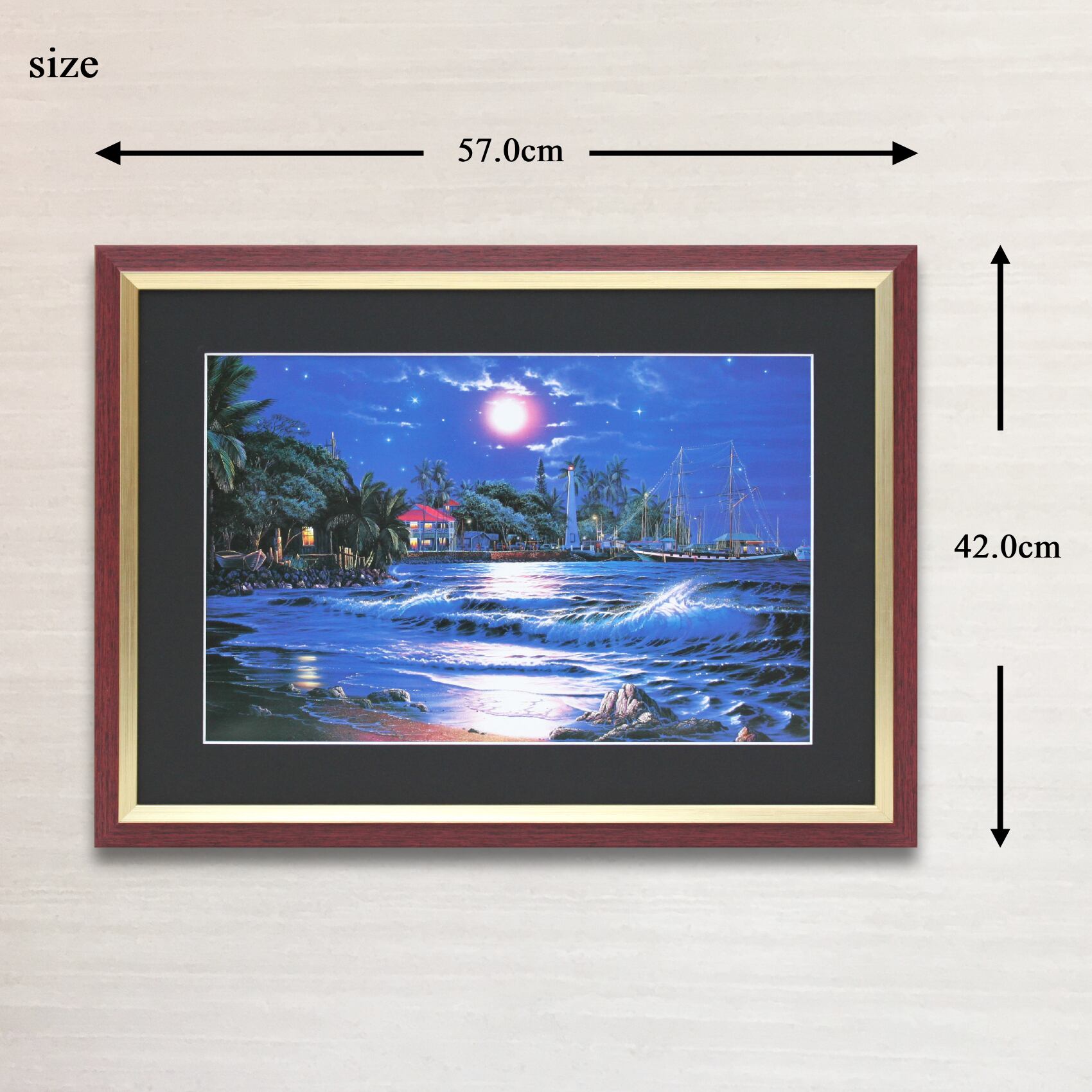 ラッセン ポスター「ラハイナ スターライト」アート 絵画 インテリア