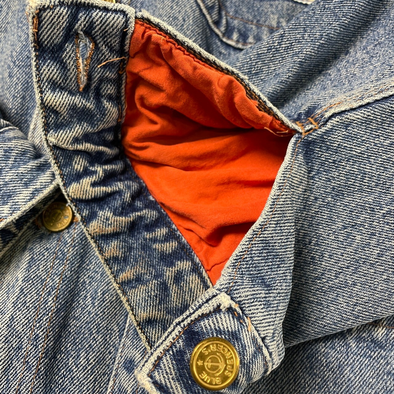 90年代 フランス製 BLUE SPENCER