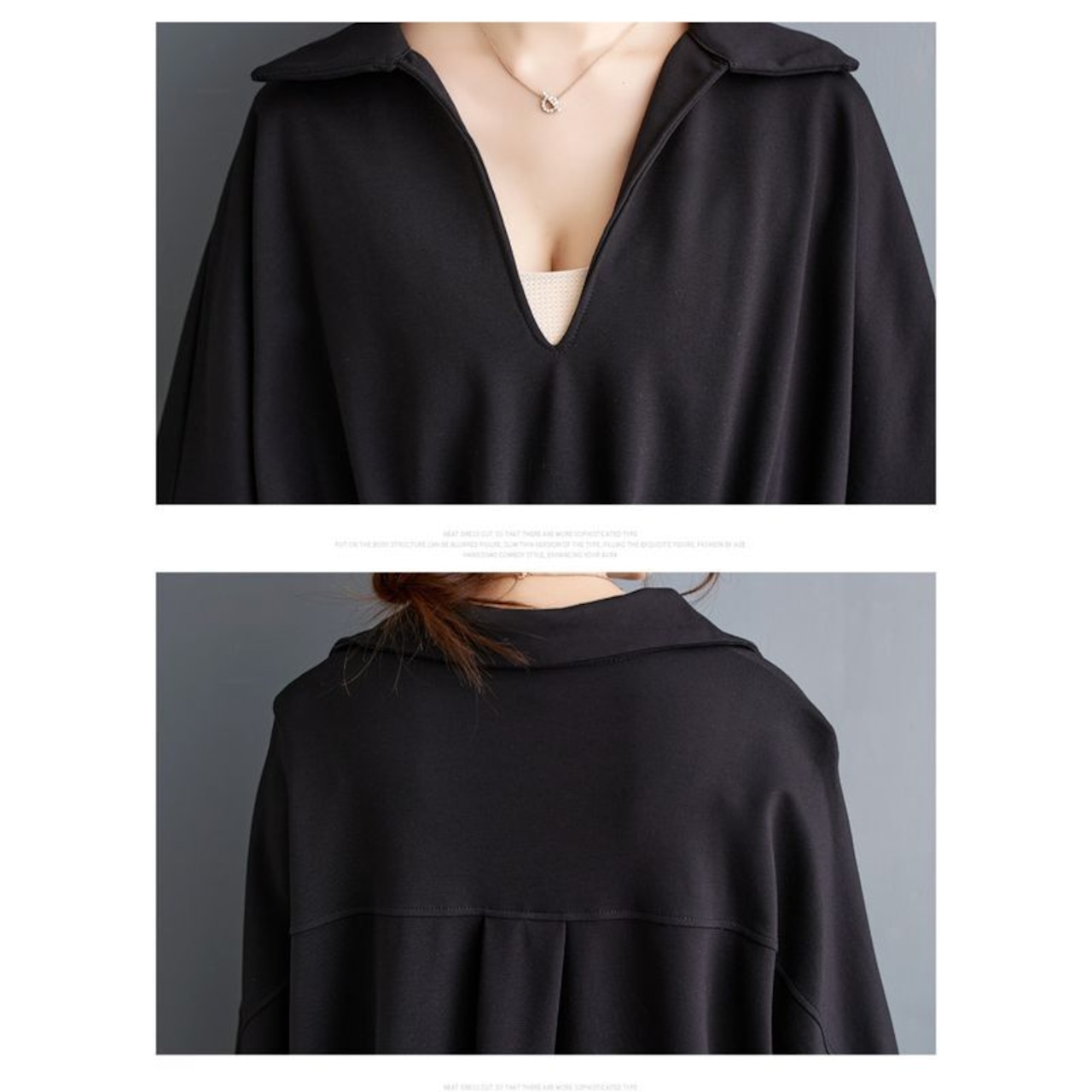 プリーツルーズ バットスリーブ シャツ 00141