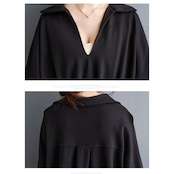 プリーツルーズ バットスリーブ シャツ 00141