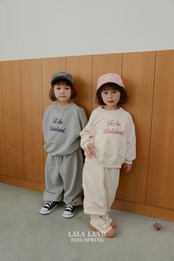 LALALAND 26/SS (Kids)Stitch jogger pants
