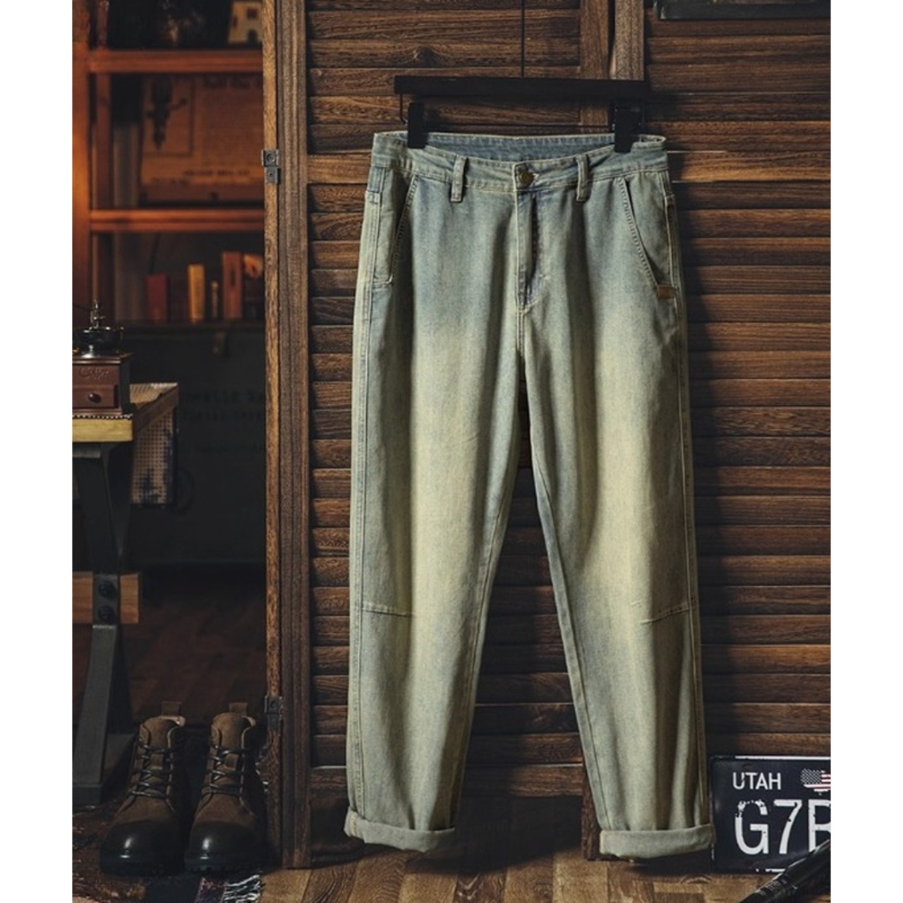 ヴィンテージ ルーズテーパードデニム 10152